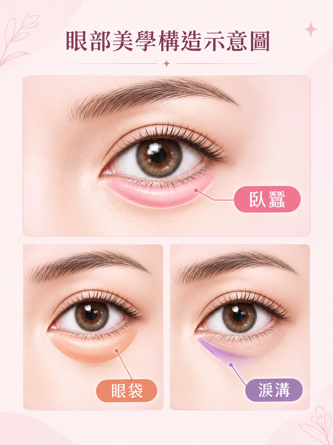 我的是眼袋、臥蠶還是淚溝？