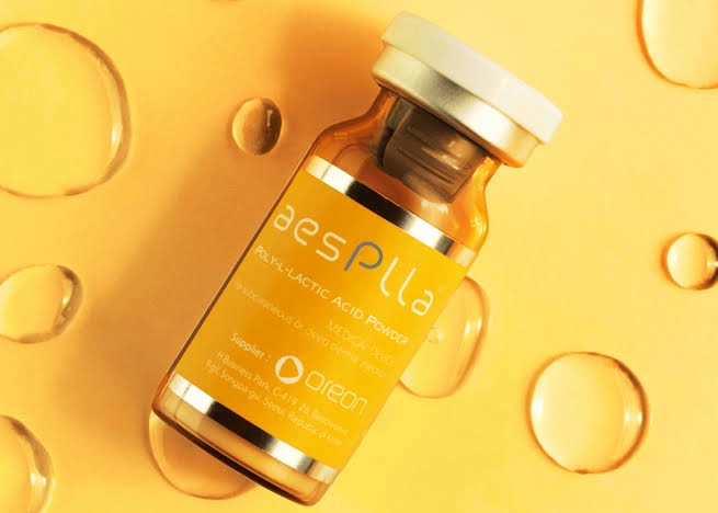 艾莉雅 aesPlla 是韓國的 PLLA 產品，配方另外加了甘露醇與 CMC。