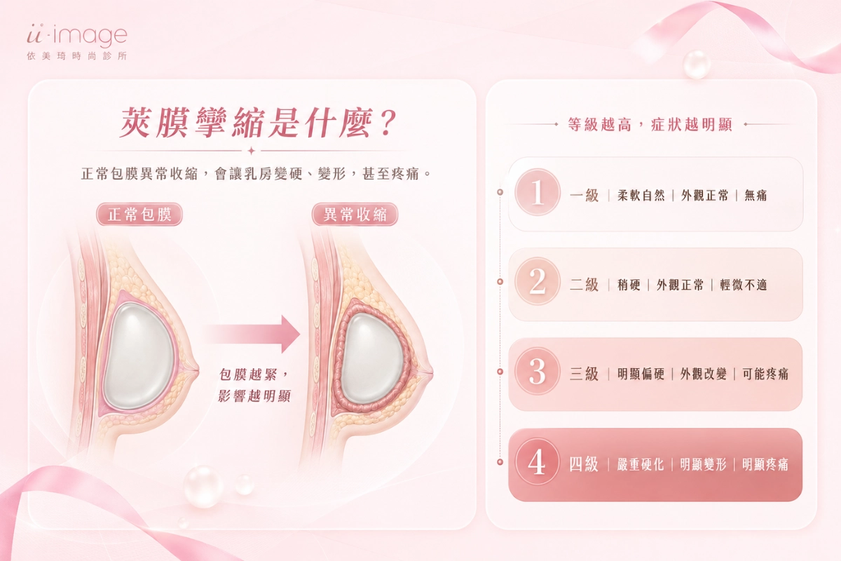 二次隆乳莢膜攣縮